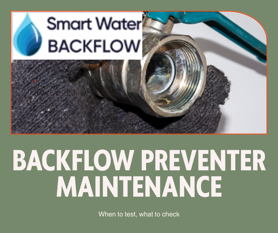 Facebook Post - Backflow Preventer Maintenance